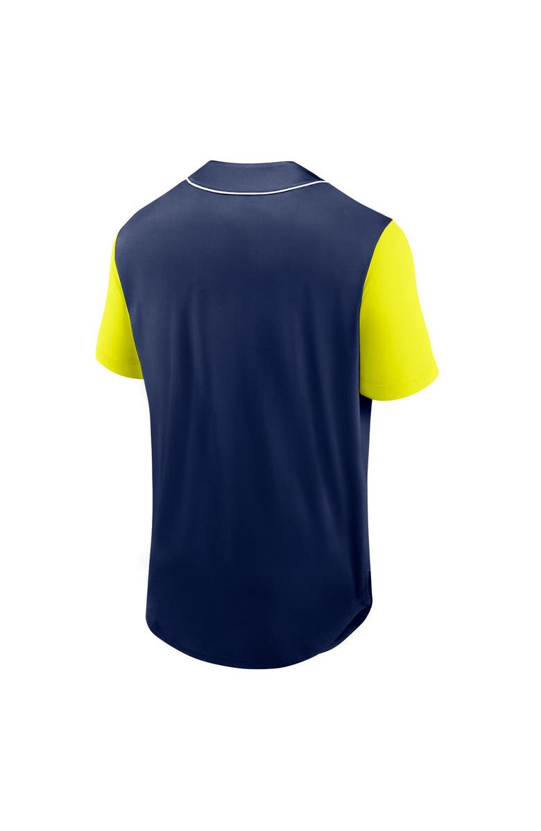 FANATICS Men's Fanatics Navy Nashville SC Balance Fashion Baseball Jersey, Alternate, color, Navy