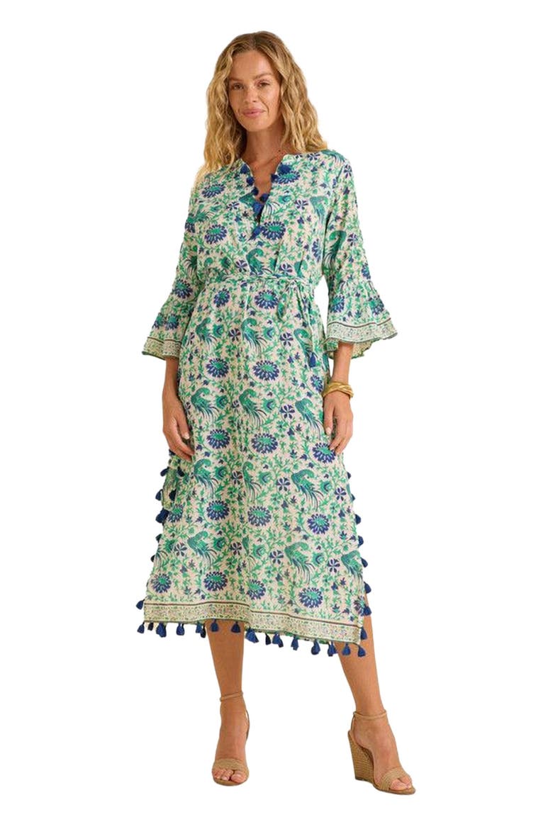Sarina Kaftan, Main, color, Goa Print