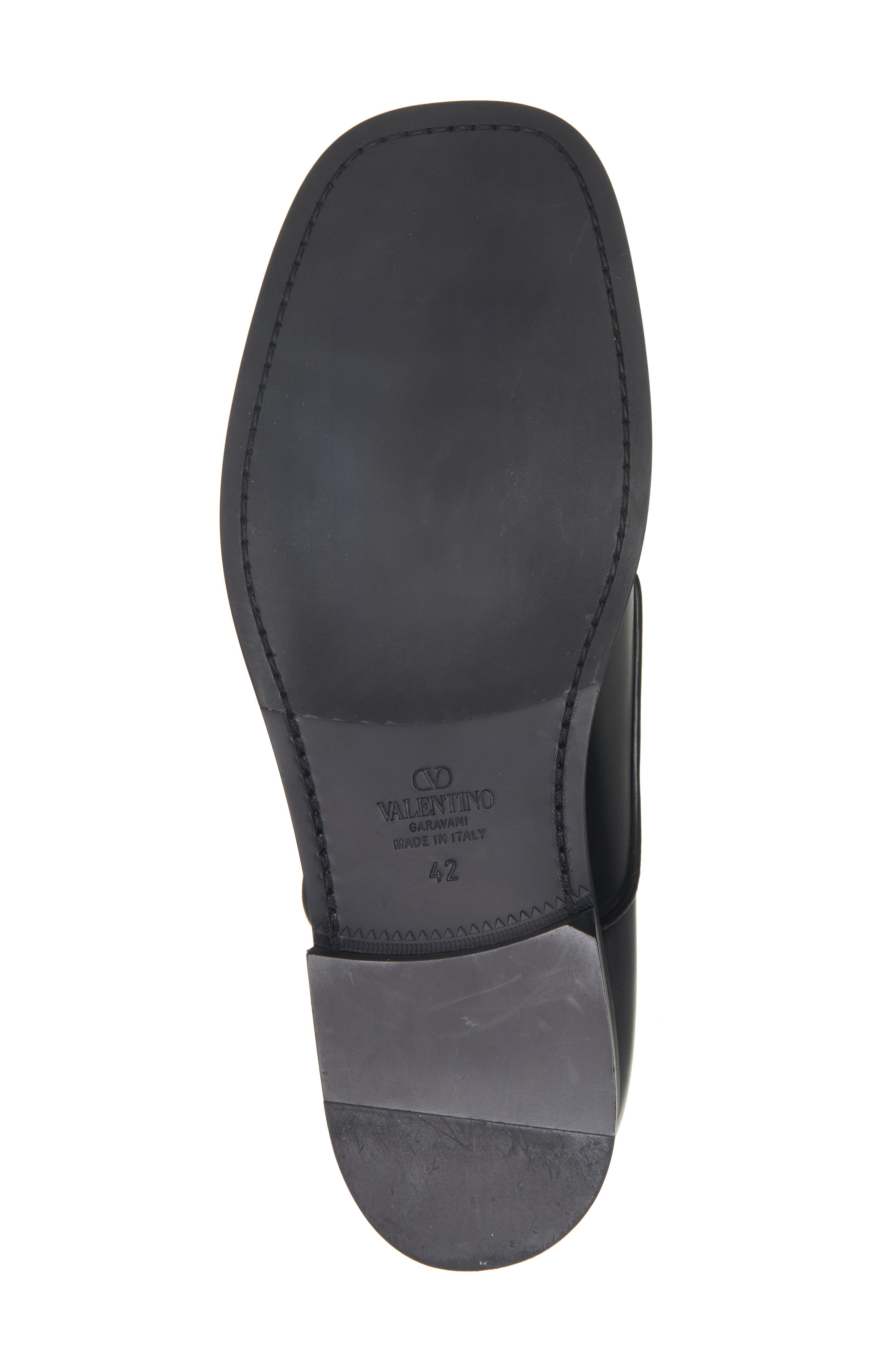 Valentino Garavani VLOGO Derby, Alternate, color, Black