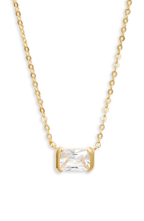 Demi Fine Cubic Zirconia Pendant Necklace