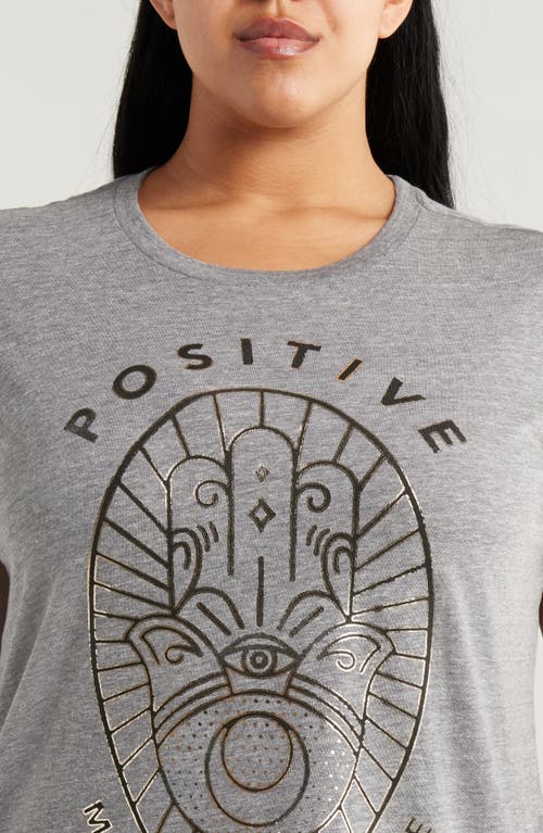 LUCKY BRAND LUCKY BRAND POSITIVE HAMSA BOYFRIED GRAPHIC T-SHIRT 