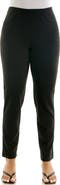 Nina Leonard Elastic Waist Ankle Pants