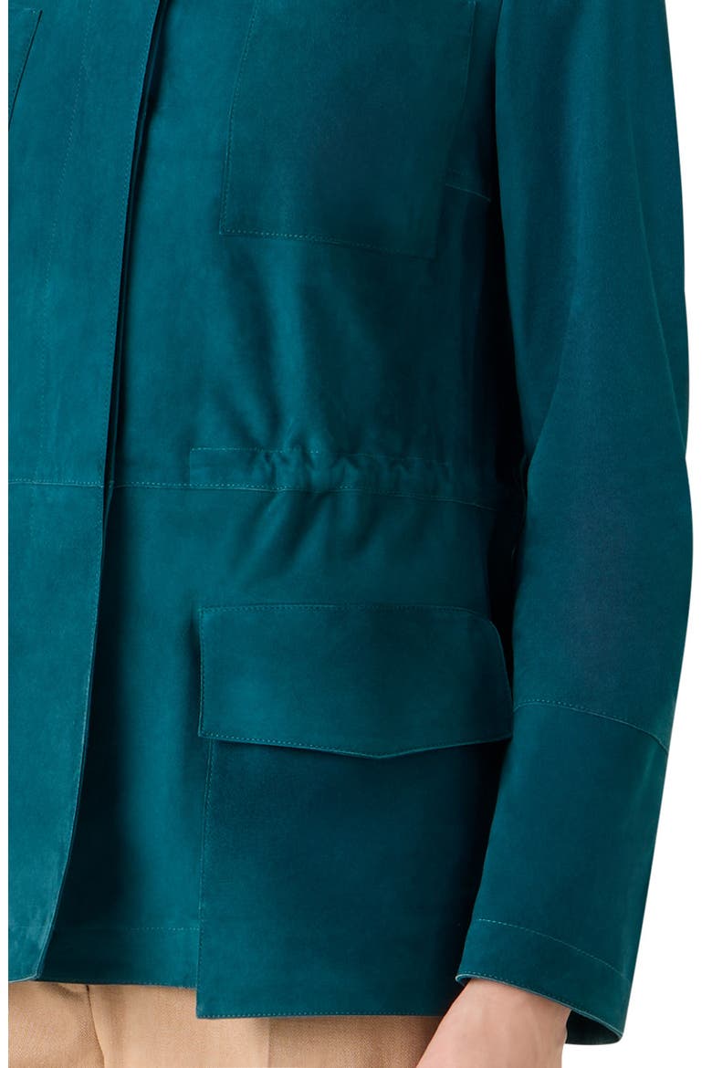 Chianti Suede Jacket, Alternate, color, OTTANIO