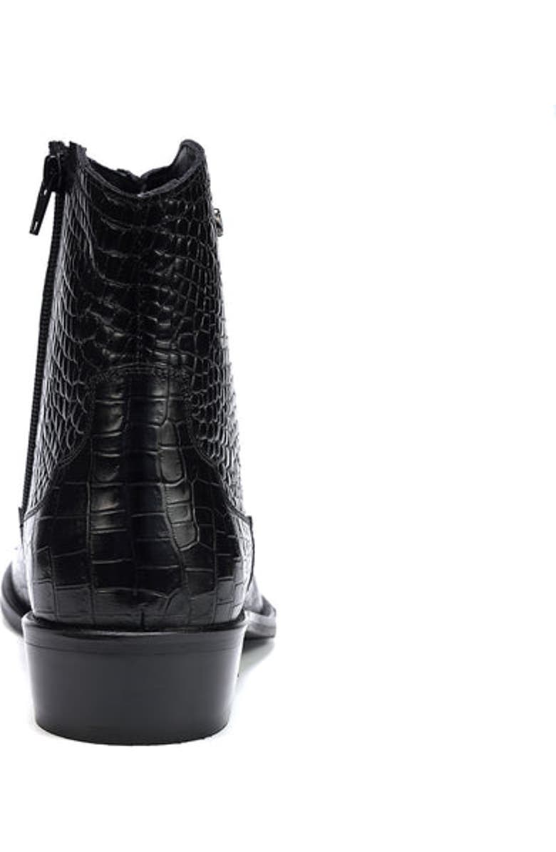 CARLOS SANTANA Zappa Cowboy Boot, Alternate, color, Black Croco