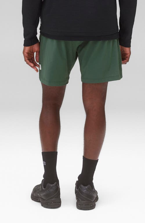 Reigning Champ 7-inch Performance Nylon Training Shorts In Green