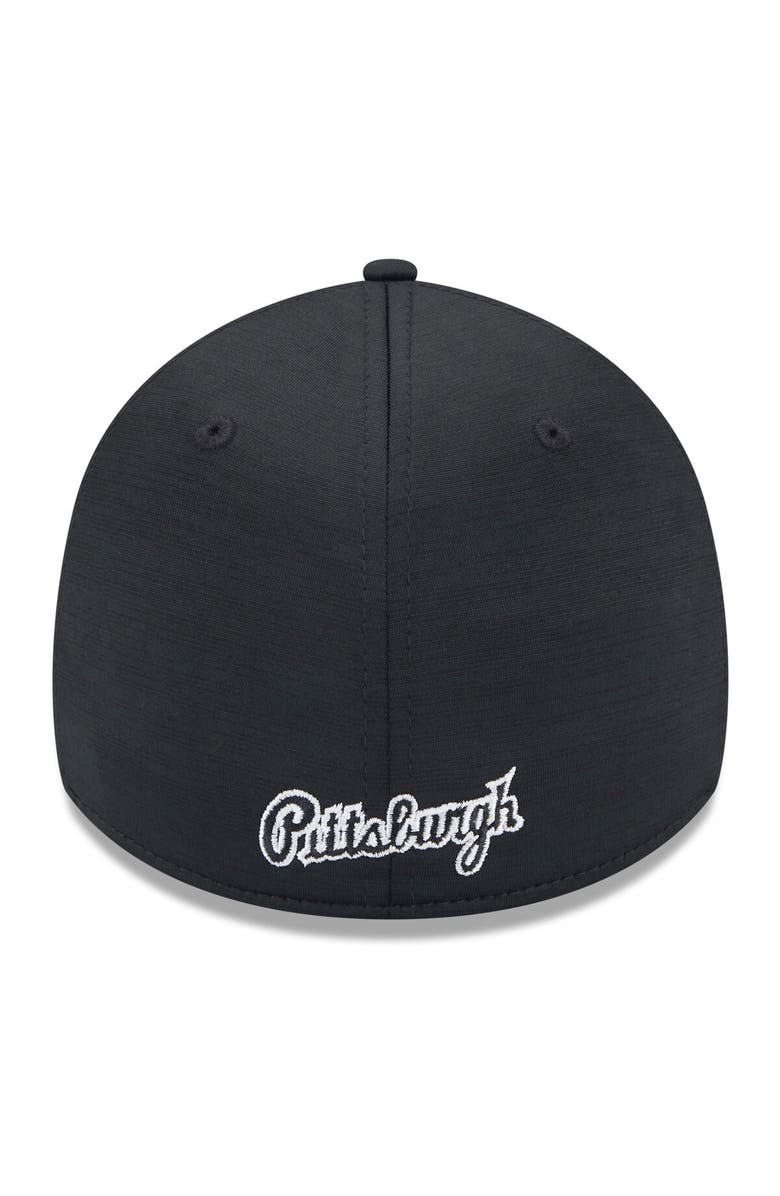 New Era Men's New Era  Black Pittsburgh Pirates 2024 Clubhouse 39THIRTY Flex Fit Hat, Alternate, color, 