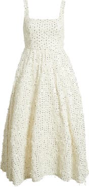 Sonya Moda Valentino Sequin Tweed Midi Dress