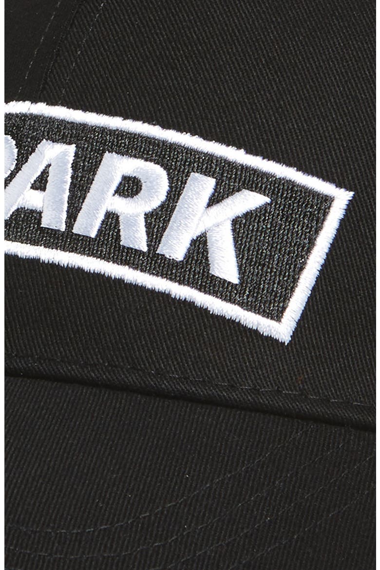 Lace Up Back Baseball Cap, Alternate, color, BLACK