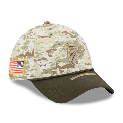 Men
s New Era  Camo Atlanta Falcons 2025 Salute to Service 39THIRTY Flex Hat