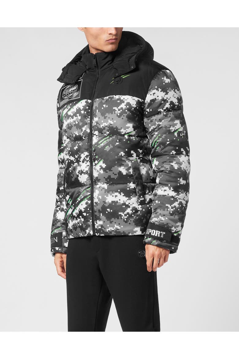 Down Jacket Men, Main, color, black