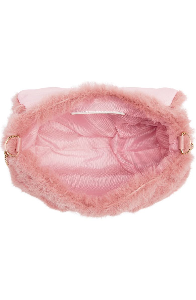 Capelli New York Kids' Faux Fur Crossbody Bag, Alternate, color,