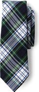 Lands' End School Uniform Kids Plaid To Be Tied Tie