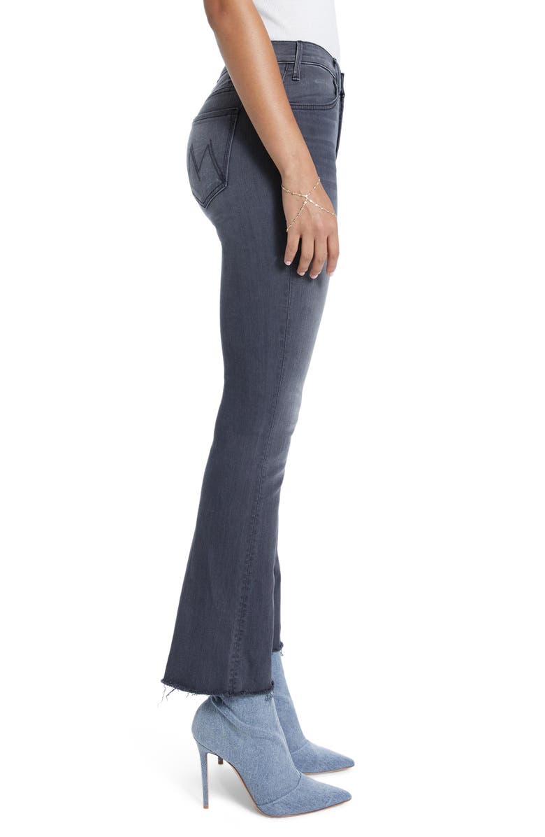 MOTHER The Hustler High Waist Ankle Fray Jeans, Alternate, color, 