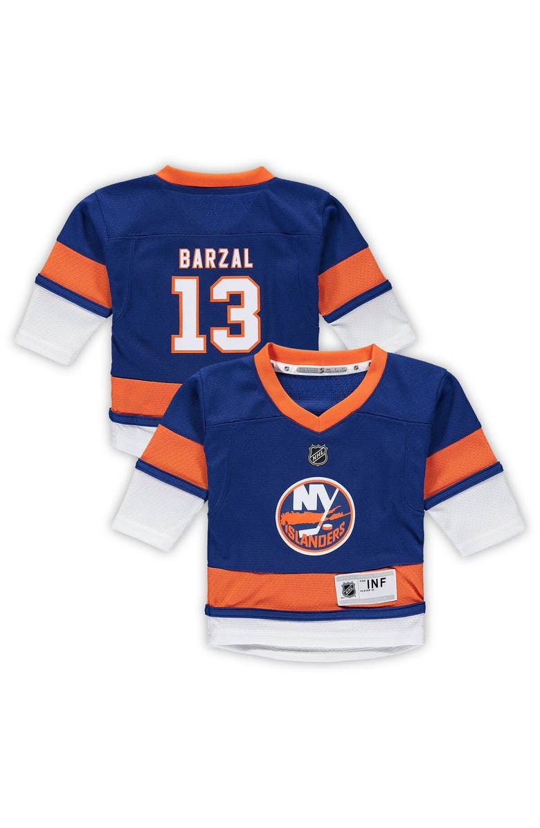 Outerstuff Infant Mathew Barzal Royal New York Islanders Home Replica Player Jersey, Main, color, Royal