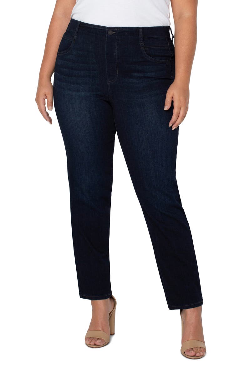 Liverpool Gia Glider Pull-On Ankle Slim Jeans, Main, color, HALIFAX