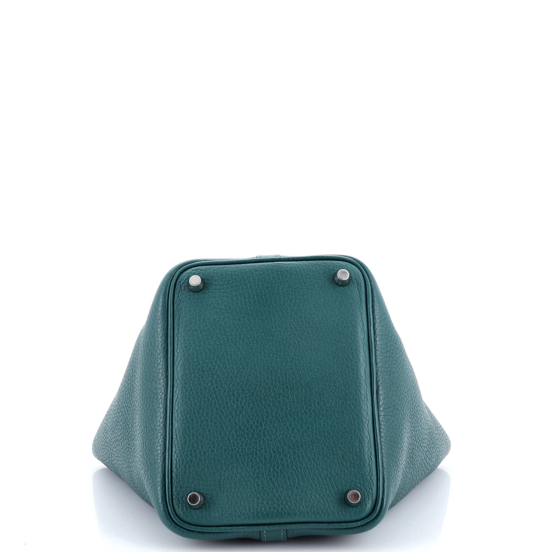 Pre-Owned Hermes Picotin Lock Bag Clemence PM, Alternate, color, Malachite