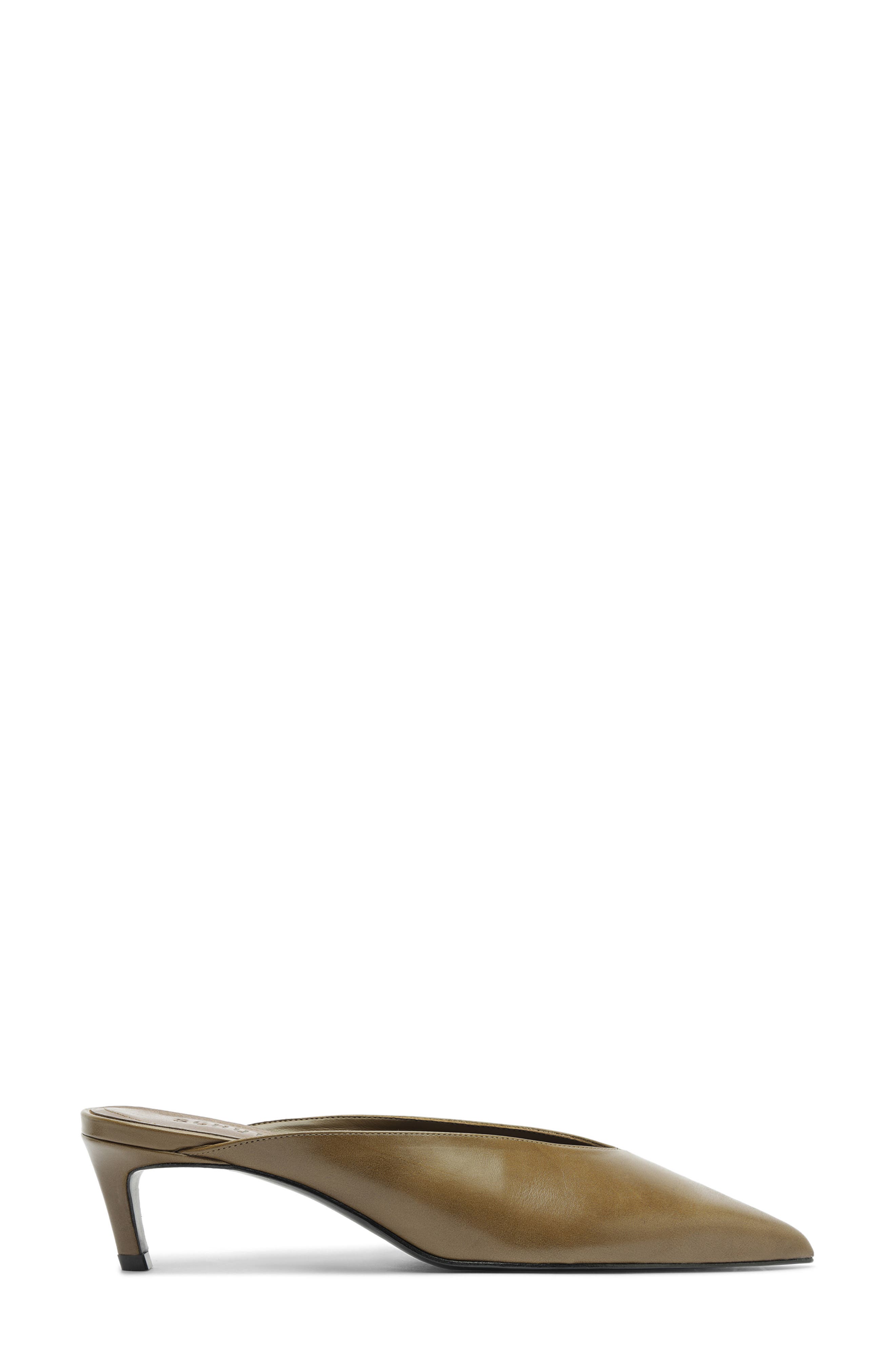 Loren Mule, Alternate, color, DRIED OLIVE