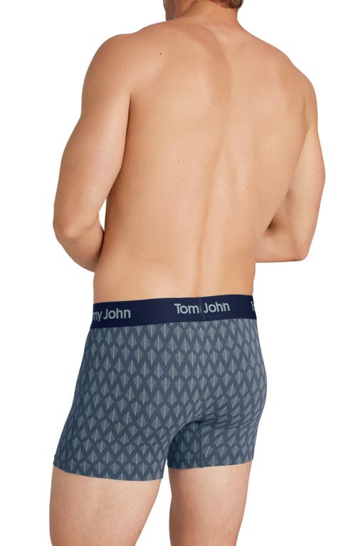 Tommy John Second Skin 4-inch Boxer Briefs In Blue