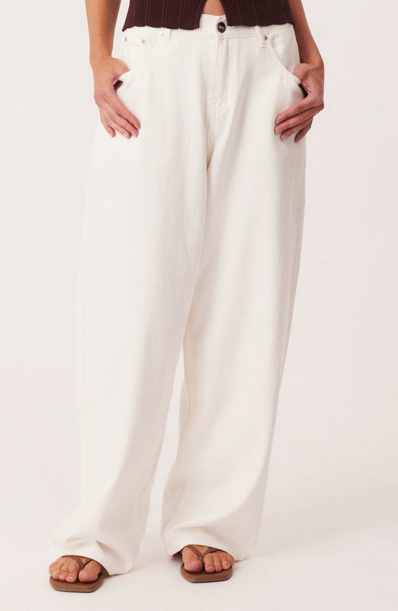 SNDYS Lukas Lightweight Jeans, Main, color, White