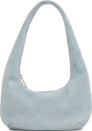 Mansur Gavriel Mini Gnocchi Suede Hobo Bag