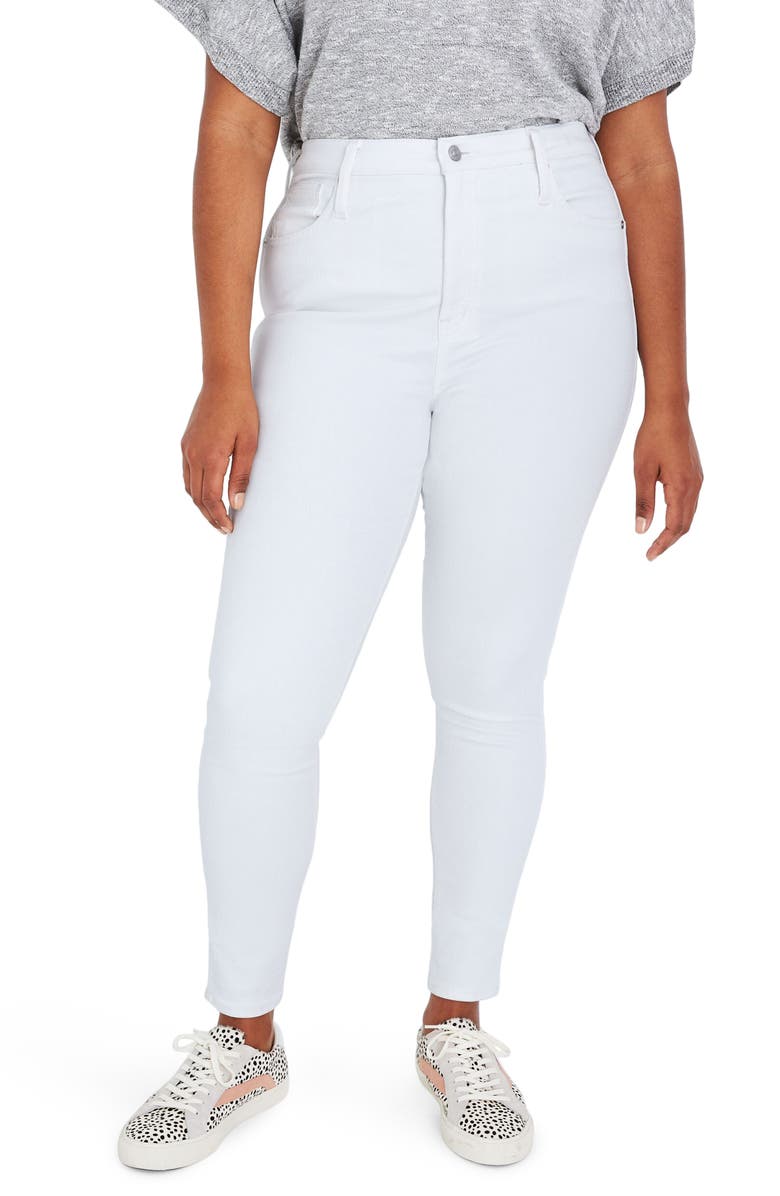 Madewell 10-Inch High Waist Skinny Jeans, Alternate, color,