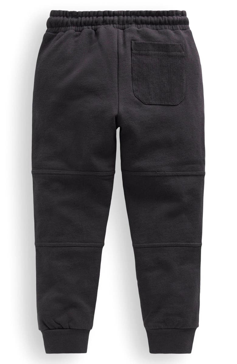 Mini Boden Kids' Warrior Knee Joggers, Alternate, color, Charcoal Cord