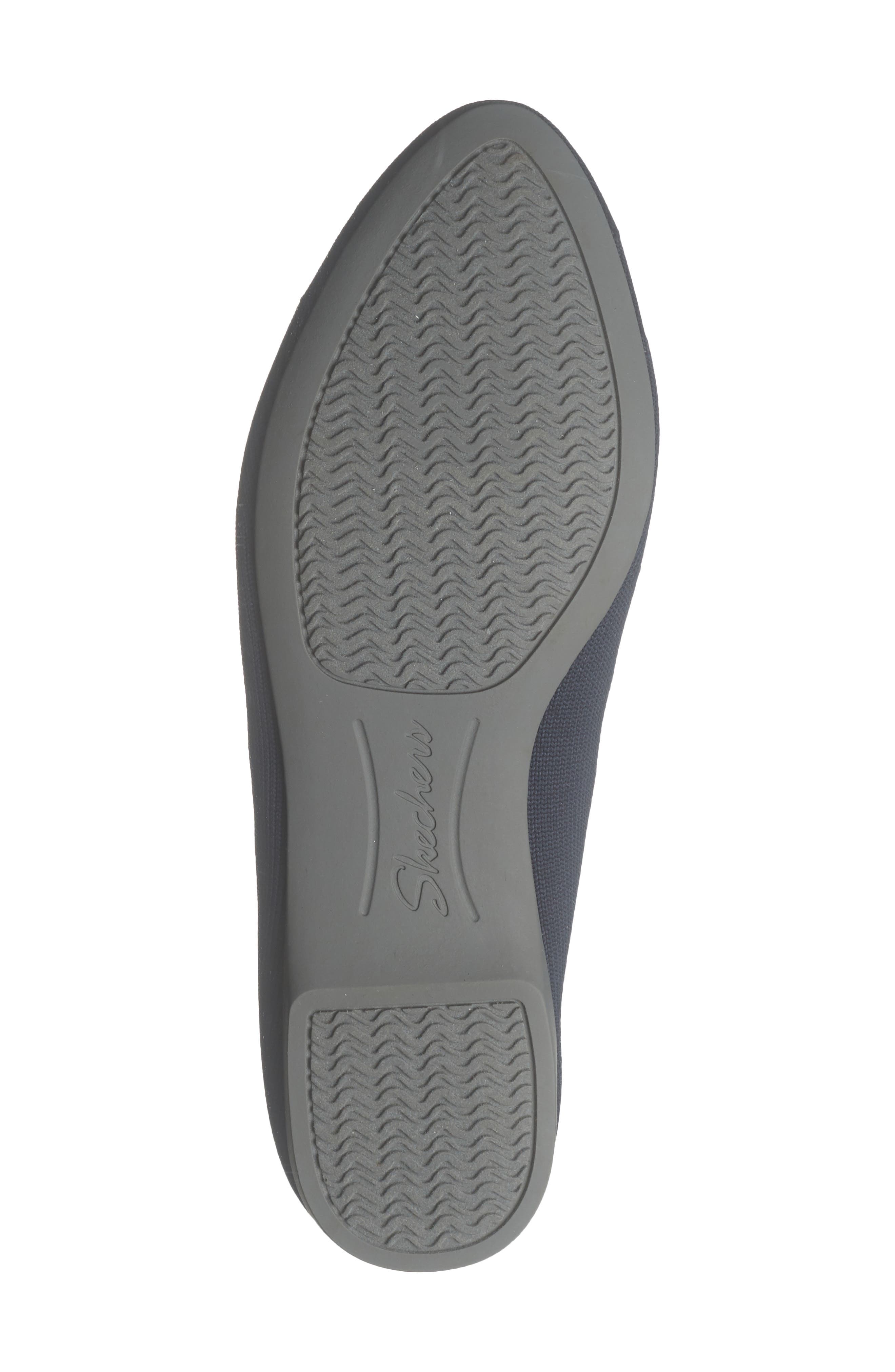 SKECHERS Cleo Style Slip-On Sneaker, Alternate, color, Navy