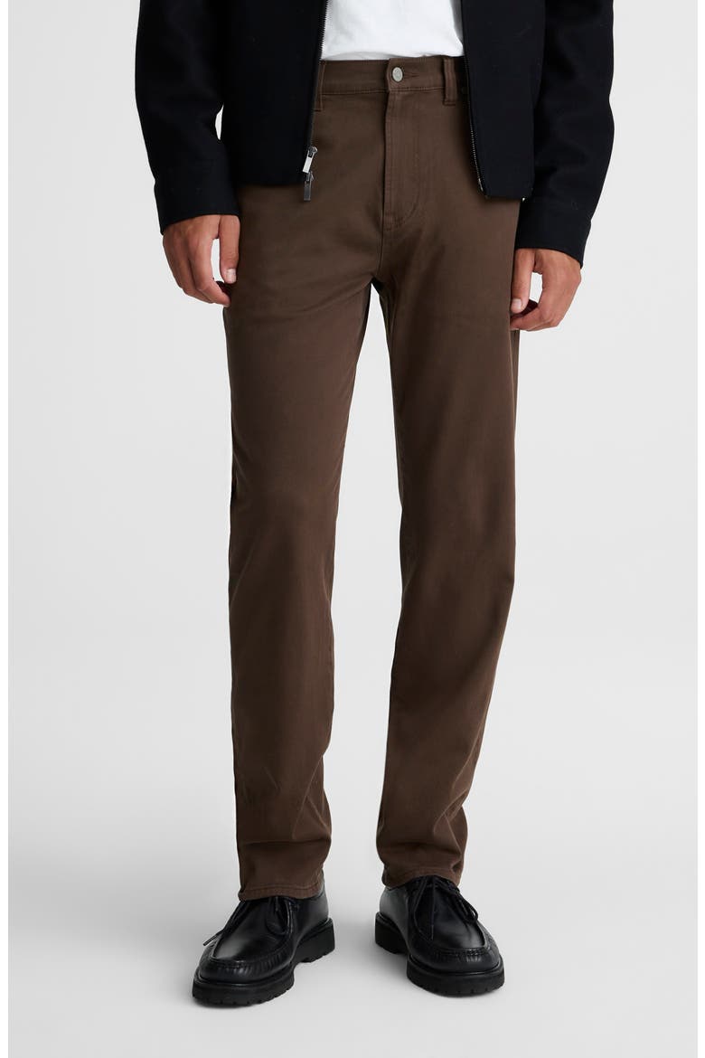 The Allday 1991 Straight-Leg Pants, Main, color, DARK BROWN