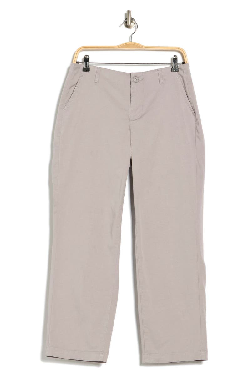 NYDJ Marilyn Ankle Straight Leg Twill Pants, Alternate, color, Pearl Grey