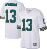 Mitchell & Ness Men's Mitchell & Ness Dan Marino White Miami Dolphins Big & Tall 1984 Retired Player Replica Jersey