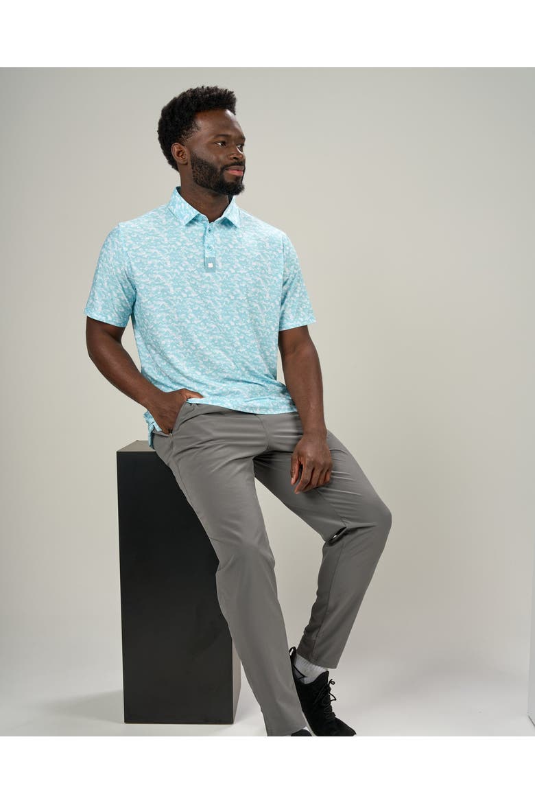 Lucky Camo Polo, Main, color, Jelly Mint