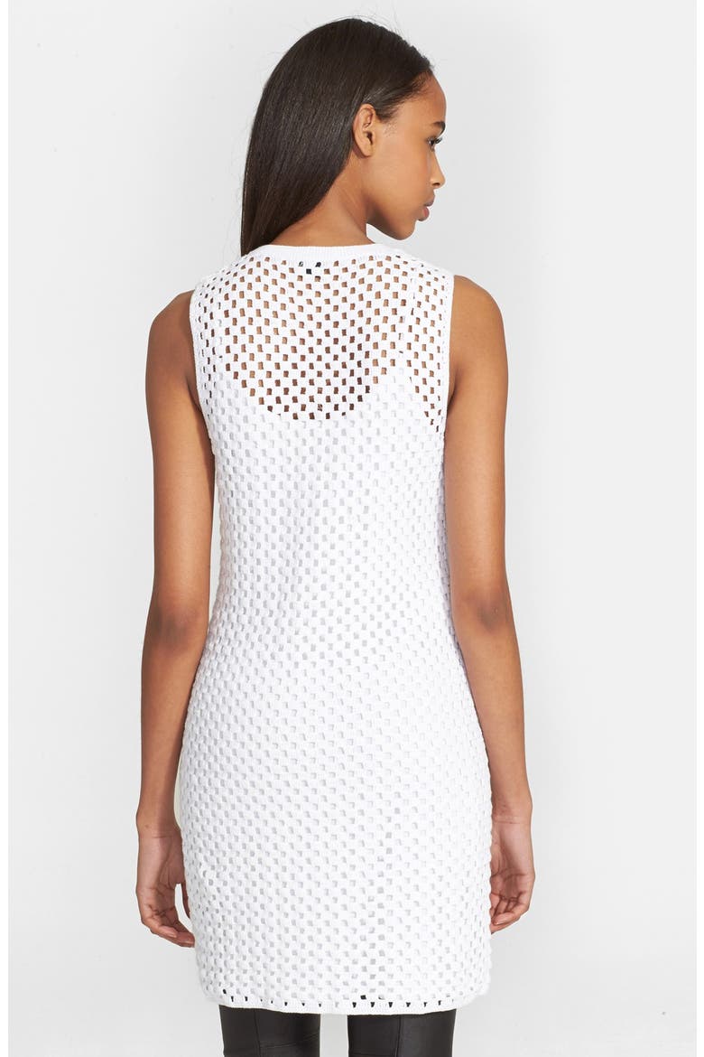 'Natialee' Knit Tunic, Alternate, color, WHITE