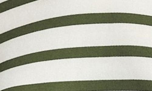 Derek Lam 10 Crosby Myrtha Stripe Jersey Top In Multi