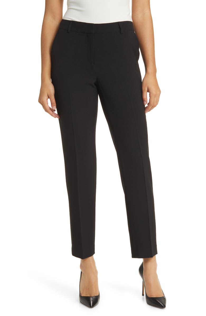 Anne Klein Creased Straight Leg Pants, Main, color,