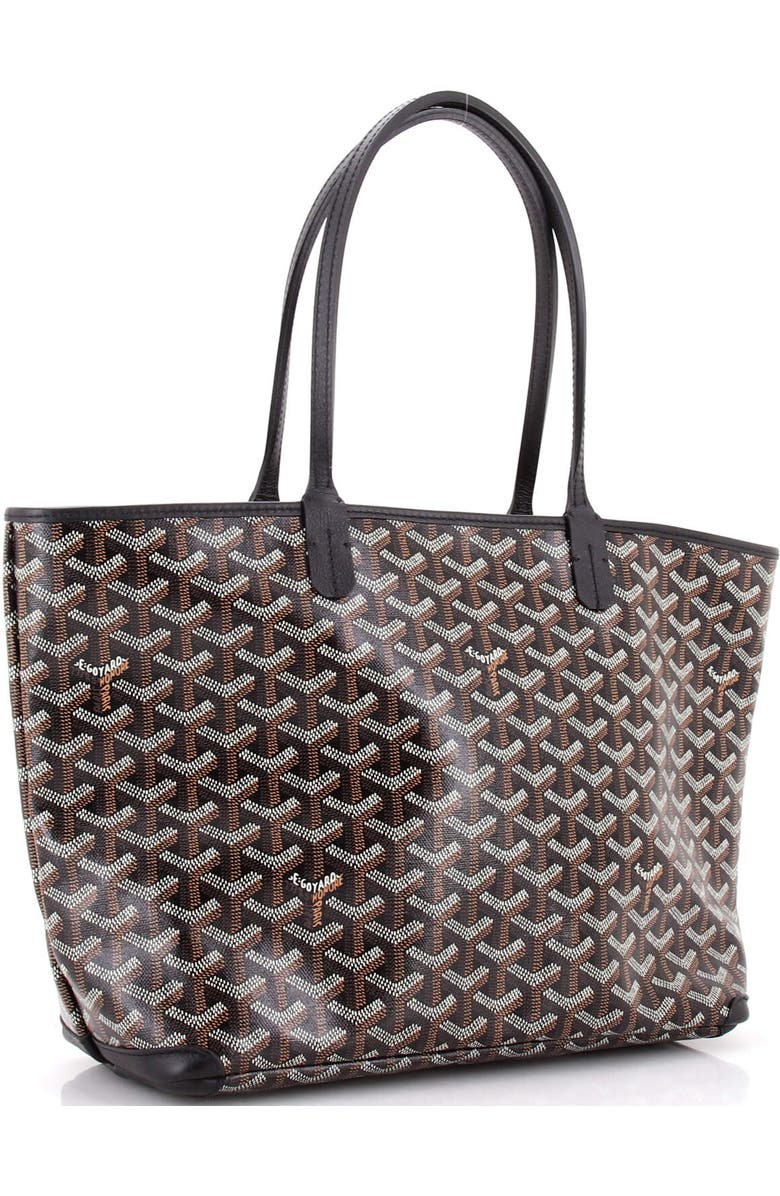 Pre-Owned Goyard Artois Tote Coated Canvas PM, Alternate, color, Black