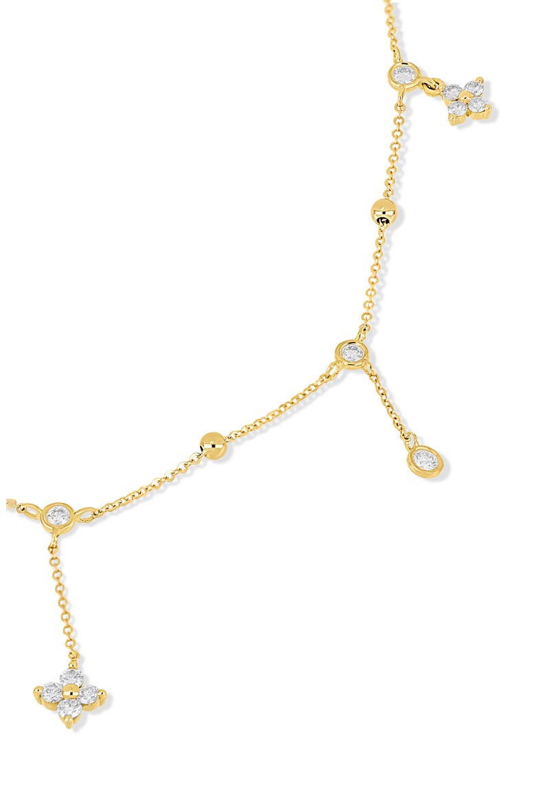 Monaco 18k Gold Diamond Fringe Y Necklace, Alternate, color, 18K YELLOW GOLD