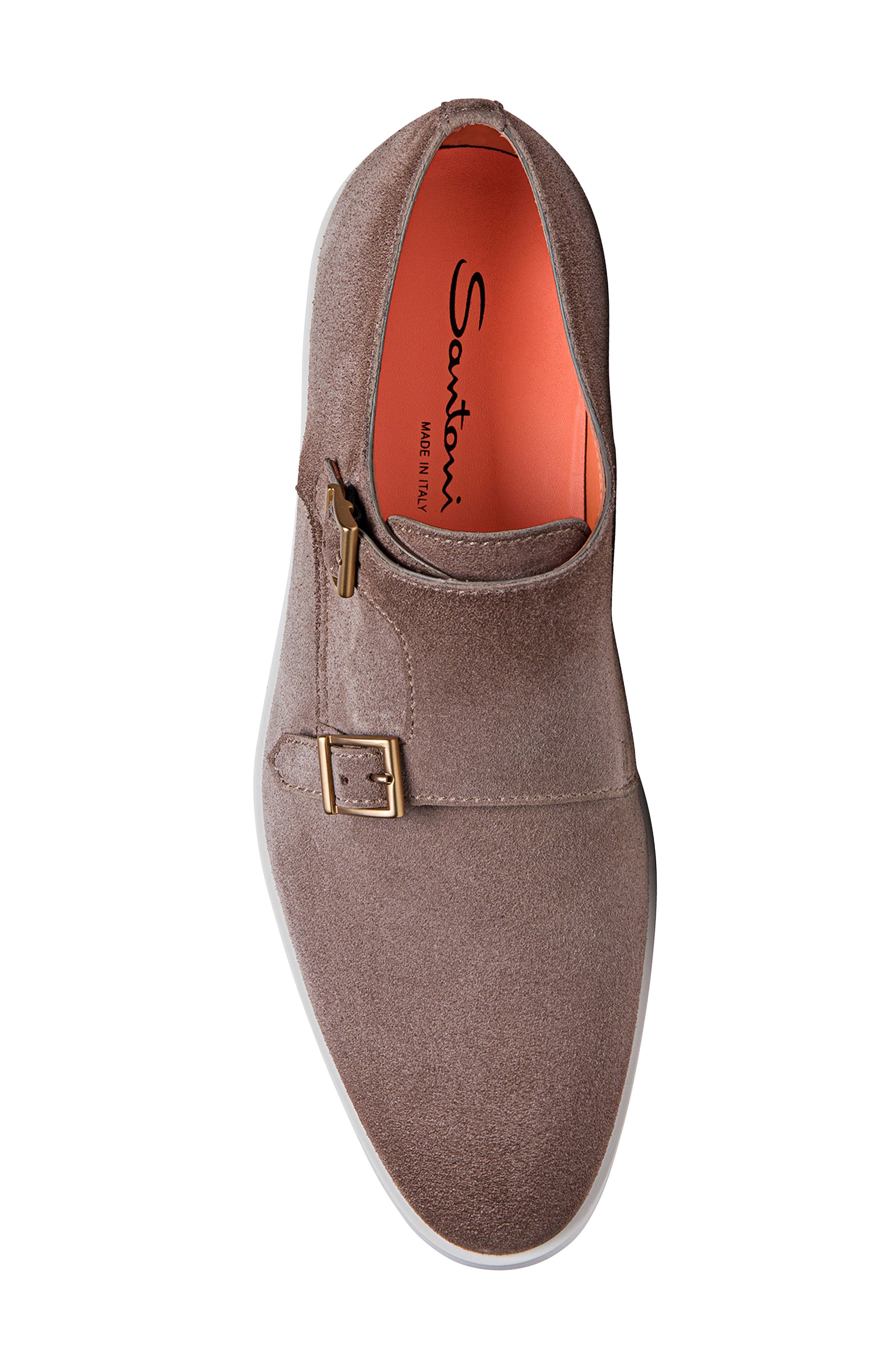 Santoni Monk Strap Sneaker, Alternate, color, 