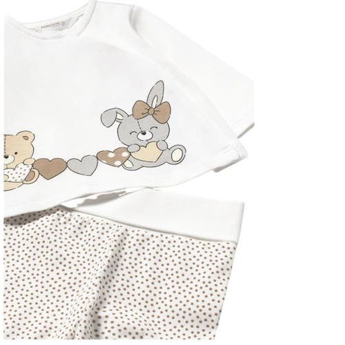 Mayoral Teddy Cookie Outfit Set