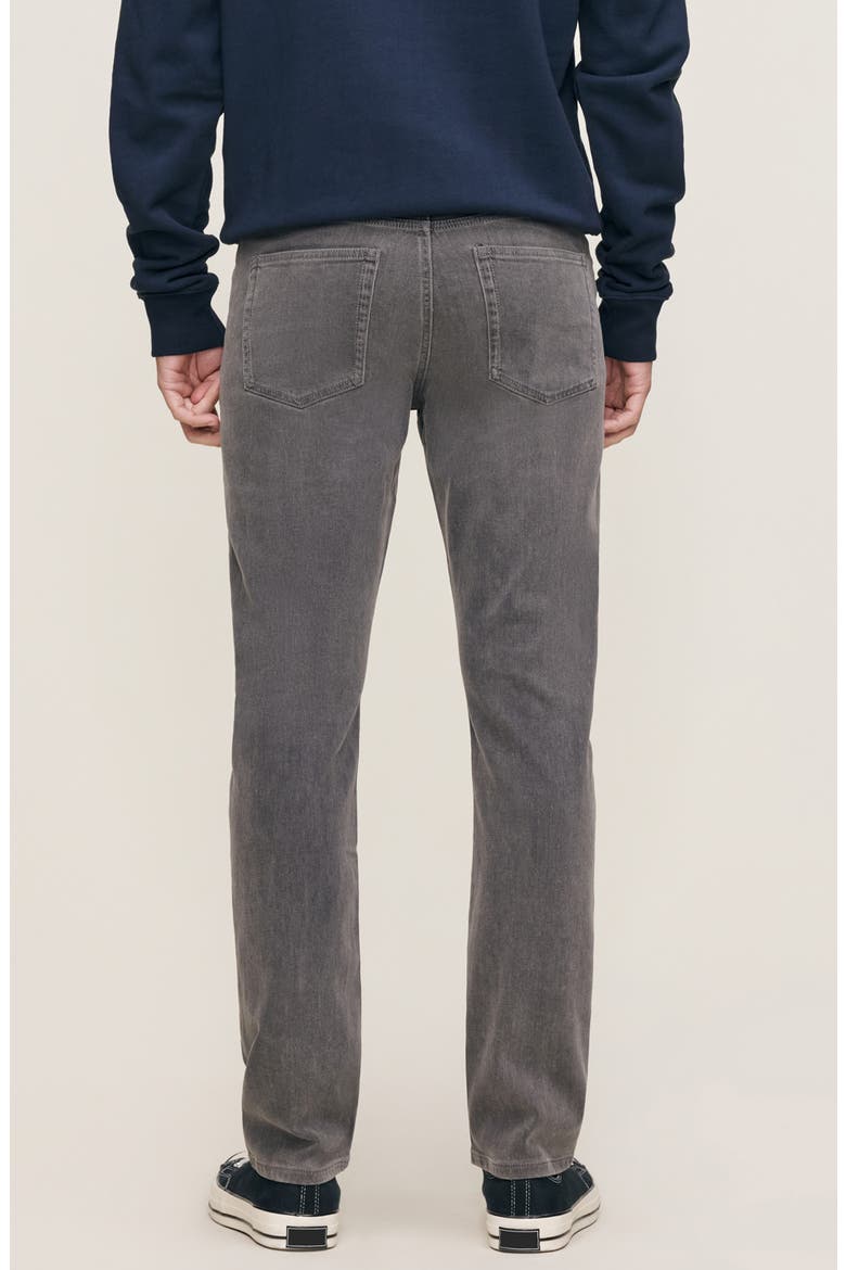 Russell DL Ultimate™ Slim Straight Jeans, Alternate, color, WEATHERED GREY