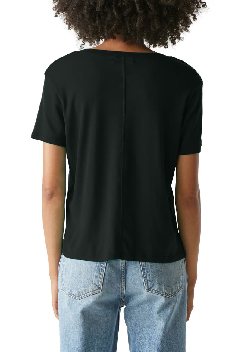 Dylan Classic V-Neck Shirt, Alternate, color, BLACK