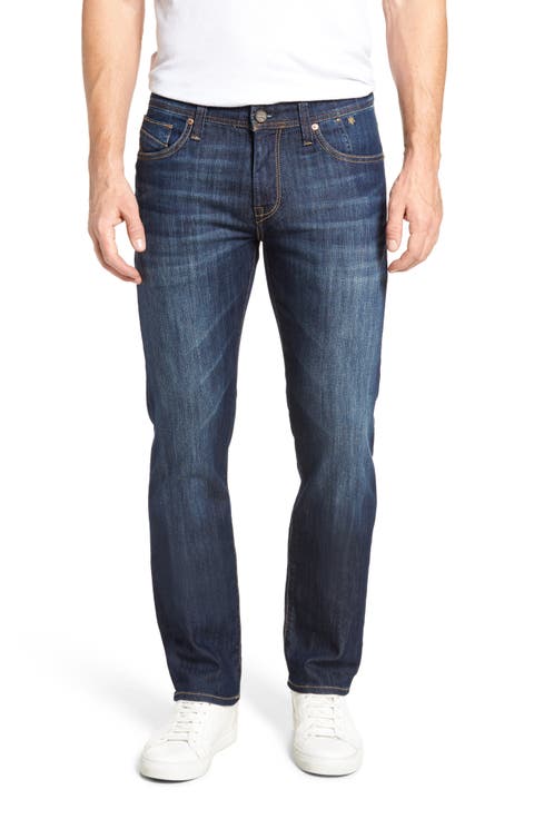 Zach Straight Leg Jeans (Dark Maui)