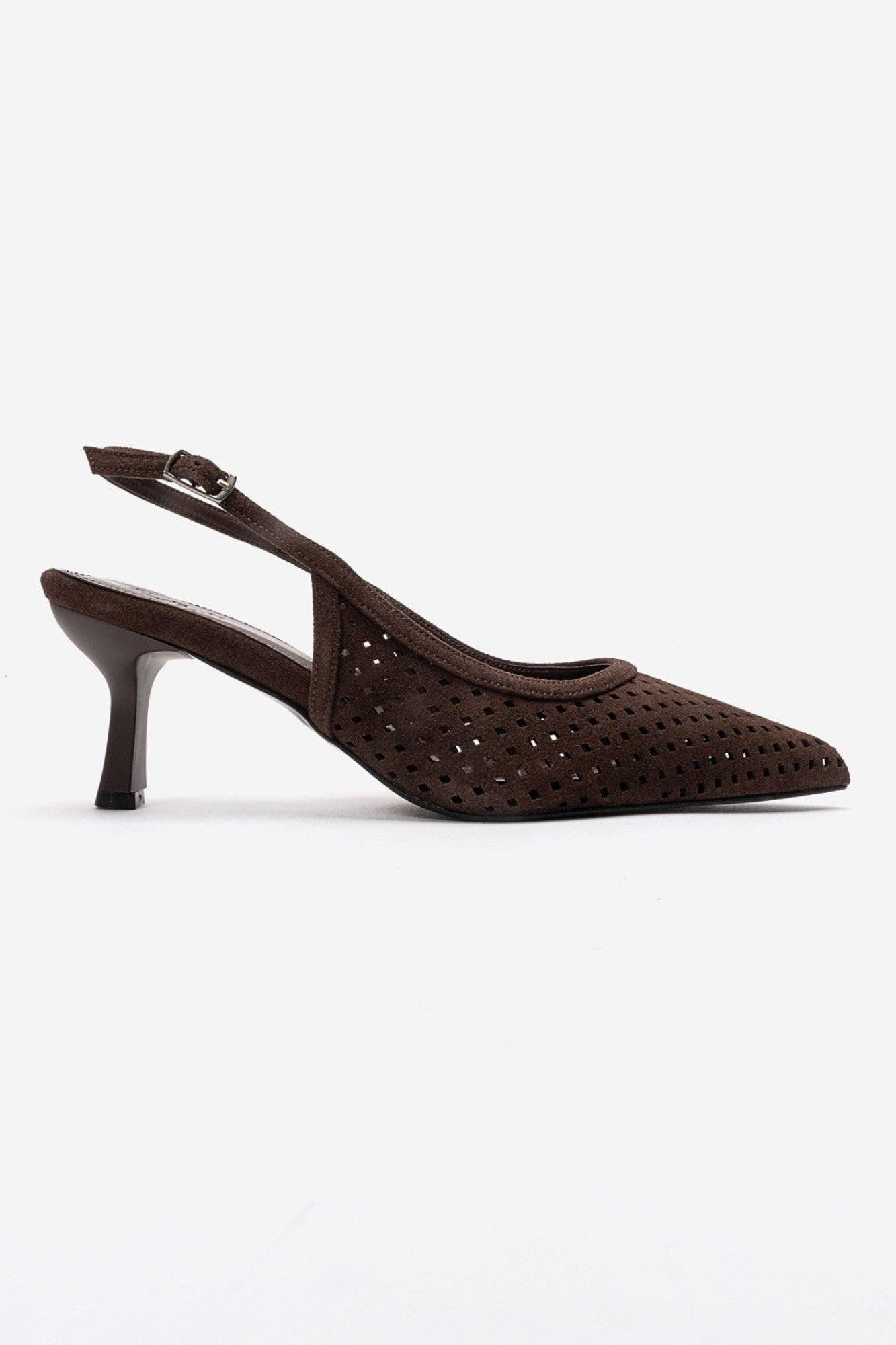 Uvien Stiletto Slingback Pump, Alternate, color, Brown Suede