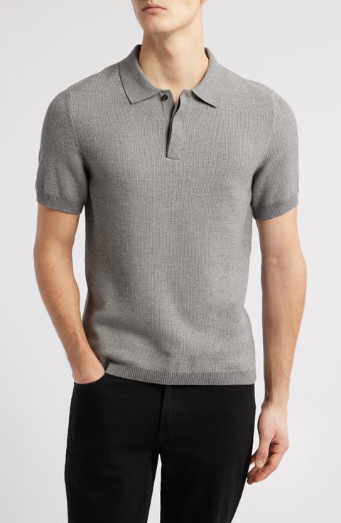 Barley Short Sleeve Cotton Polo Sweater