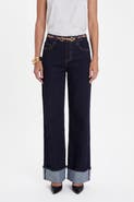 The Noli Shop Claire Palazzo Cuff Jean