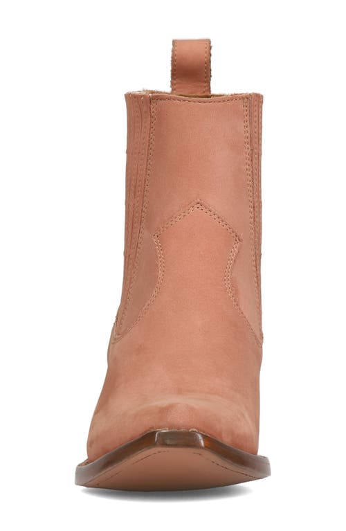 Frye Sacha Western Chelsea Boot In Pink