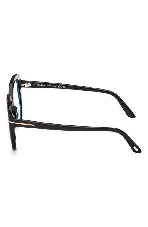 Tom Ford 53mm Square Blue Light Blocking Optical Glasses