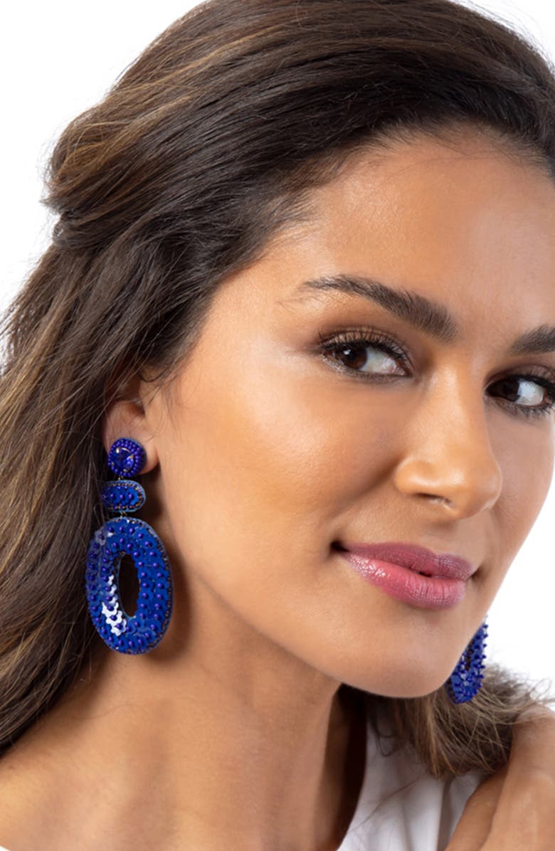 Deepa Gurnani Britt Drop Earrings, Alternate, color, 