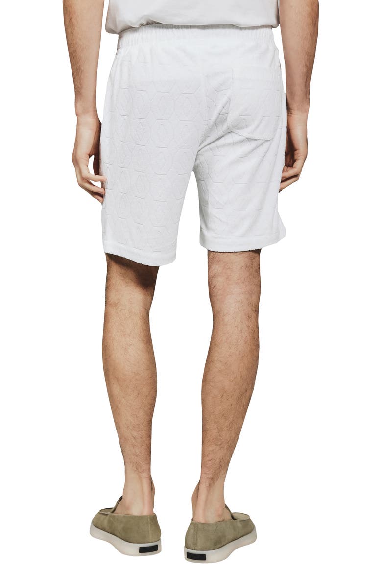 Ponce Terry Cloth Drawstring Shorts, Alternate, color, NATURAL