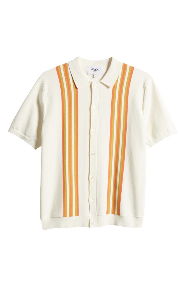 Wax London Tellaro Stretch Cotton Blend Short Sleeve Button-Up Shirt, Alternate, color,