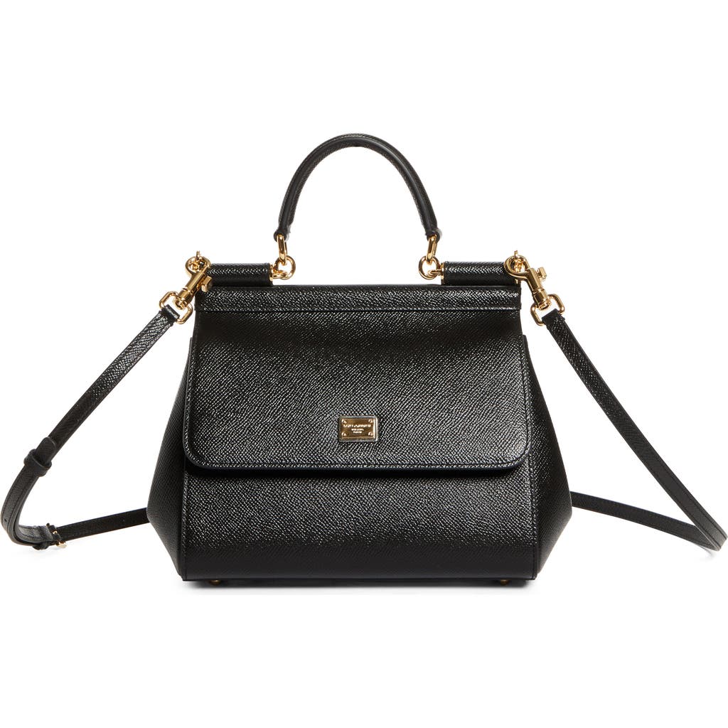 Dolce & Gabbana Dolce&gabbana Medium Sicily Leather Top Handle Bag